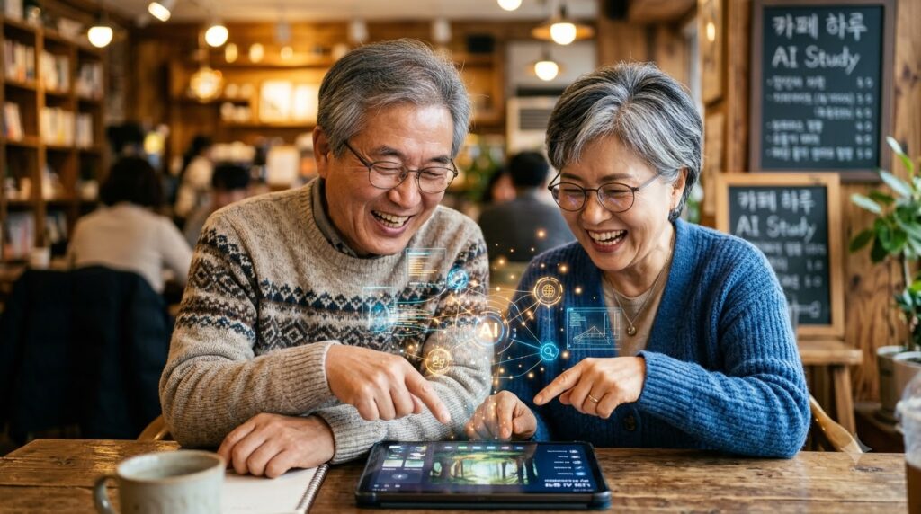 인공지능 학습 커뮤니티에서 함께 공부하는 시니어